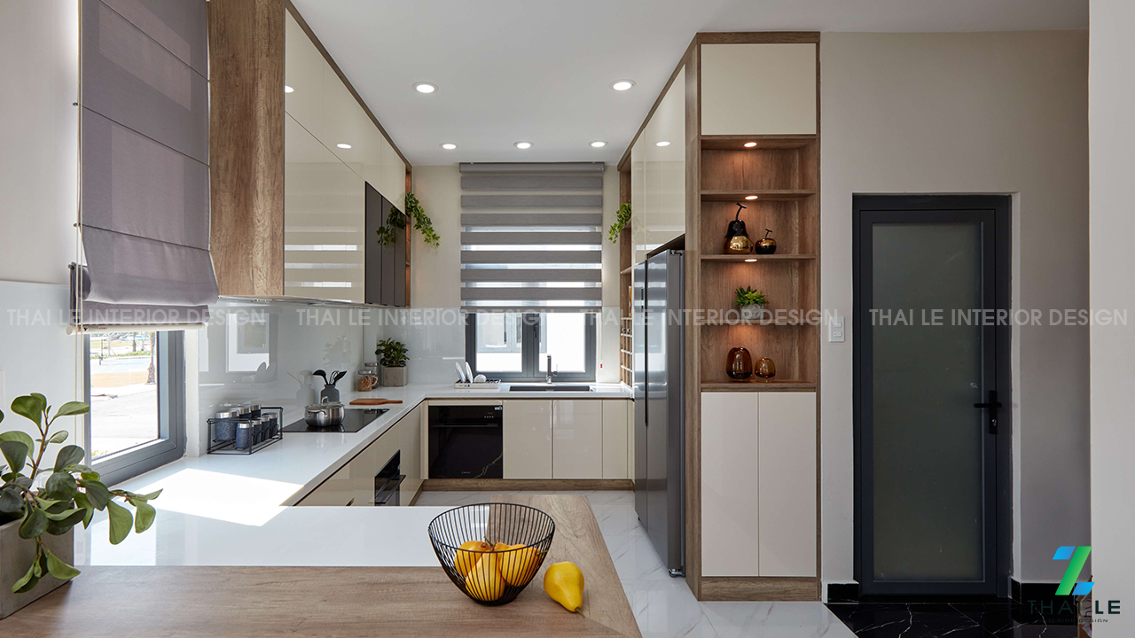 Thi công nội thất nhà phố The Sol City Long An - 300m2